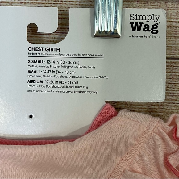NWT Simply Wag Dog Bunny Easter Shirt & Tutu size XS - Picture 6 of 6